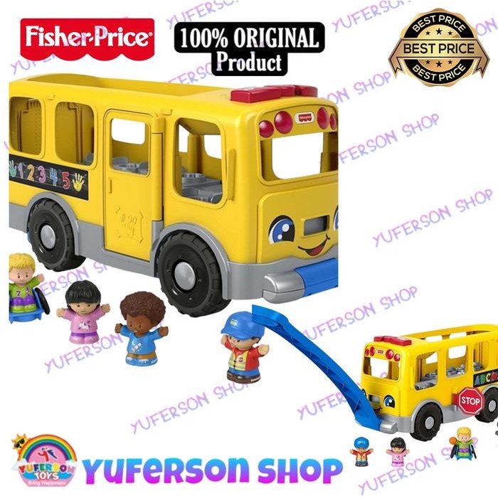 ONES Fisher Price Little People Big Yellow School Bus