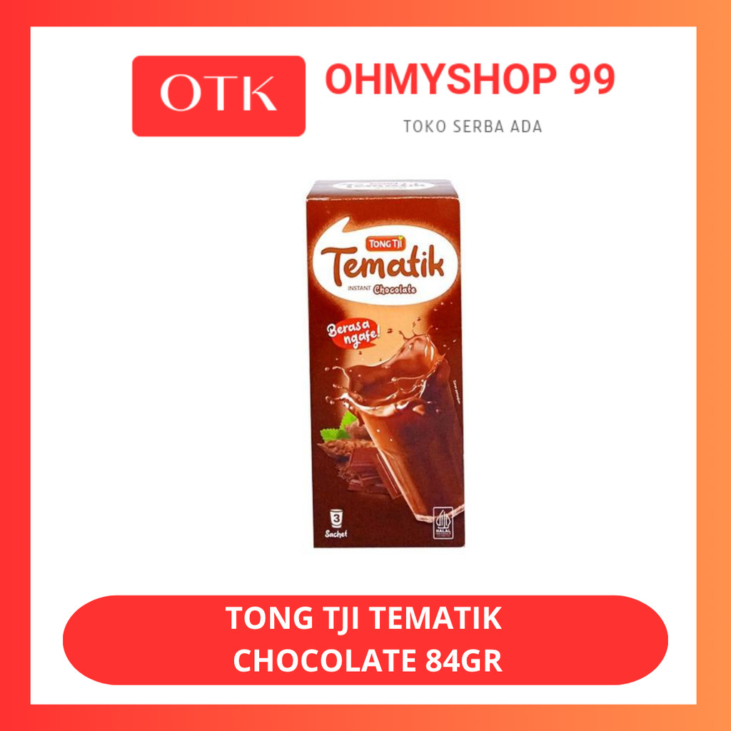 

TONG TJI Tematik Chocolate Minuman Coklat Instan 84gr