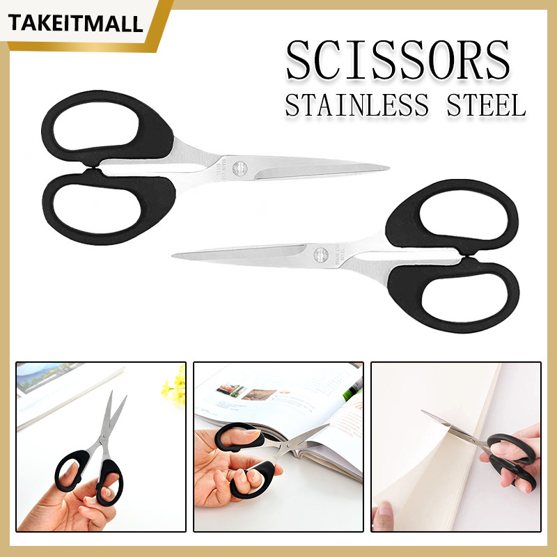 

Paper Scissors Gunting Kertas Stainless/ Multipurpose Kuat Tajam Anti Karat /GUNTING TANGGUNG SATUAN