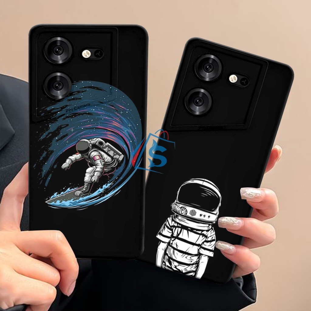 [SHARK CASE] Softcase TECNO POVA 5/TECNO POVA 5 PRO Motif Astronot - Casing Tecno Pova - Cesing Hp -