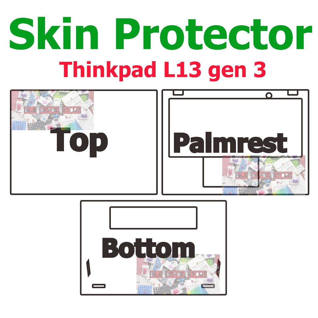 Thinkpad L13 Gen 3 Skin Guard Garskin Protector
