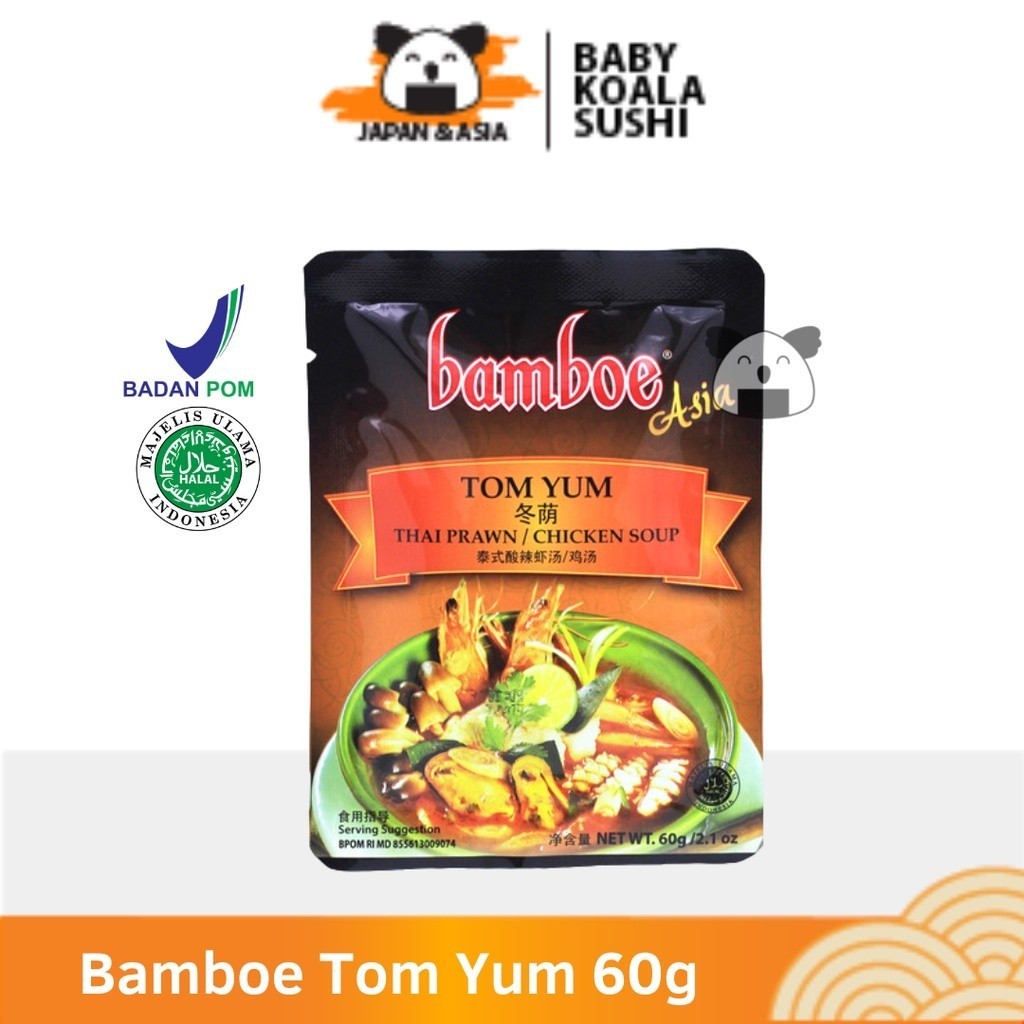 

BAMBOE Bumbu Tom Yum 60 g Halal