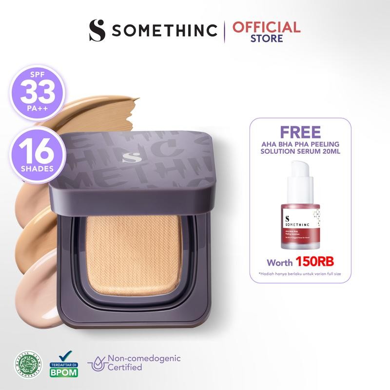 

SOMETHINC COPY PASTE BREATHABLE MESH CUSHION SPF 33 PA++[free peeling serum]