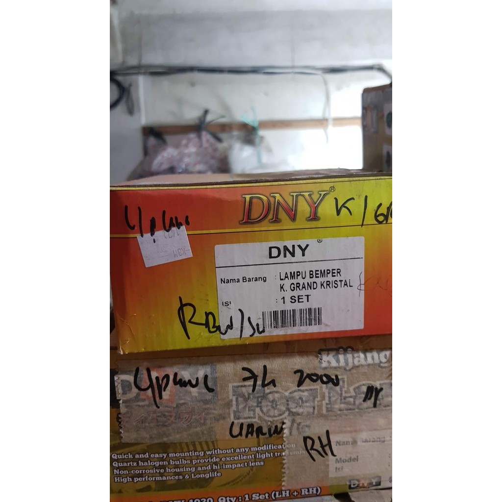 LAMPU PLANG / FOGLAMP KRISTAL SET KIJANG GRAND / 5K DNY -