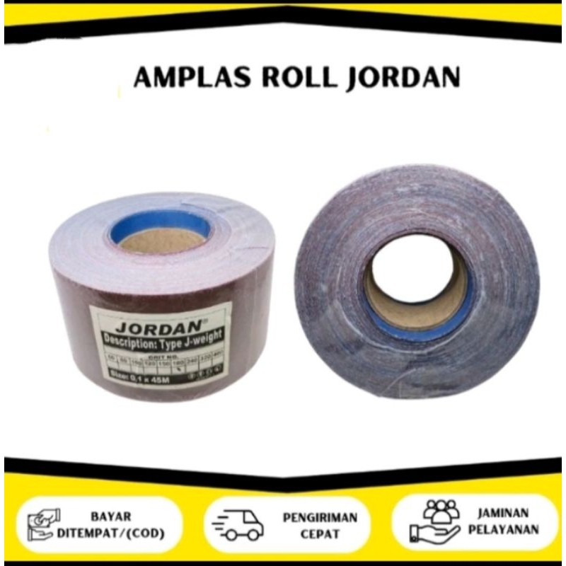 AMPLAS ROLL JORDAN | Amplas Roll Kain | Amplas Kain Gulung 45.M