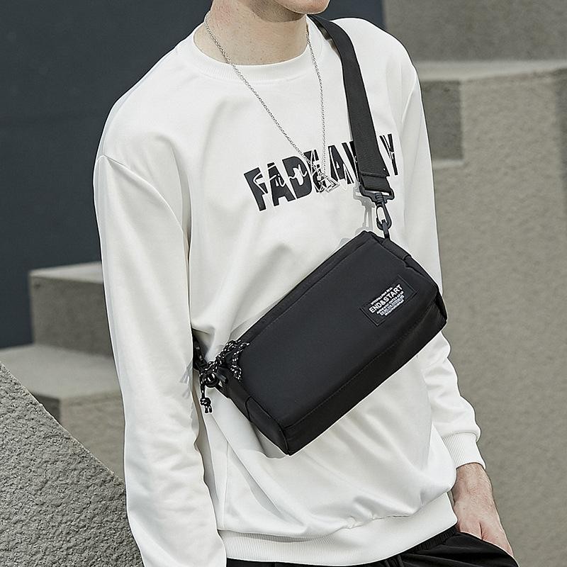 Tas Selempang Kanvas Pria Tas Hp Cowok Slingbag E&S 3240