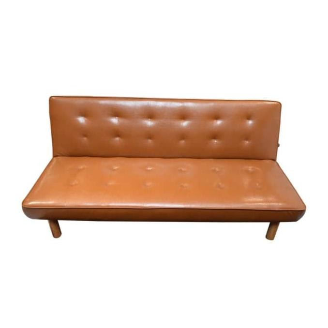 Sofa bed Minimalis SELMA Sofa Tidur Fabric Semi Kulit