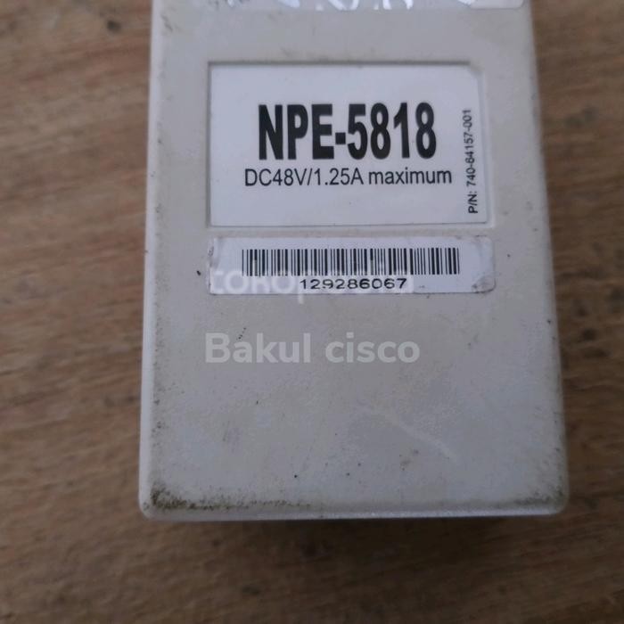 Injector Poe Access Point Ruckus NPE-5818