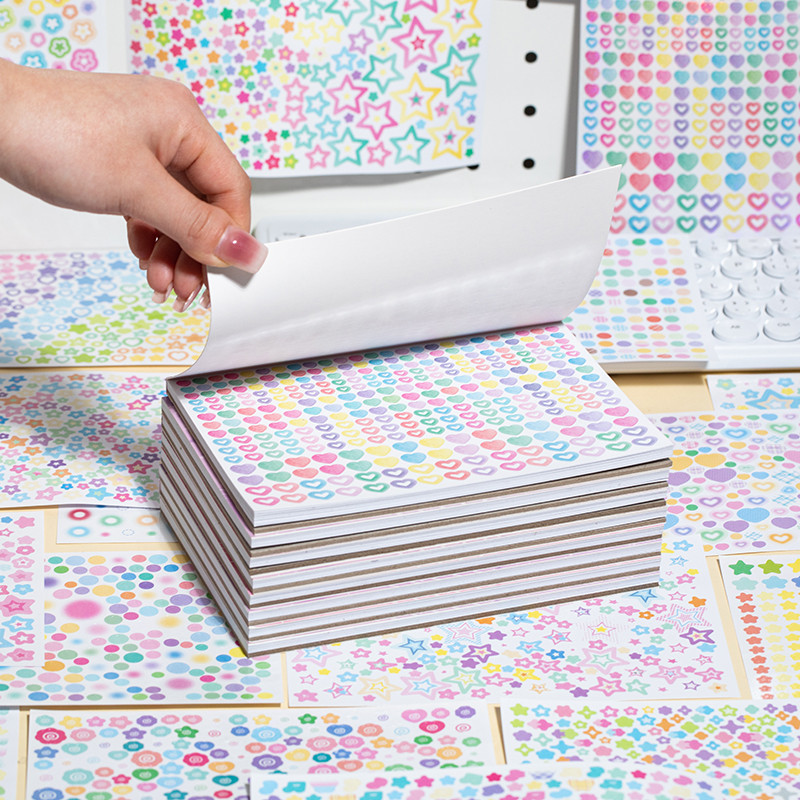 

Frosted Cartoon Handbook Stickers Book DIY Planner Decorative Waterproof Material Journal Korean Stationery School Supplies