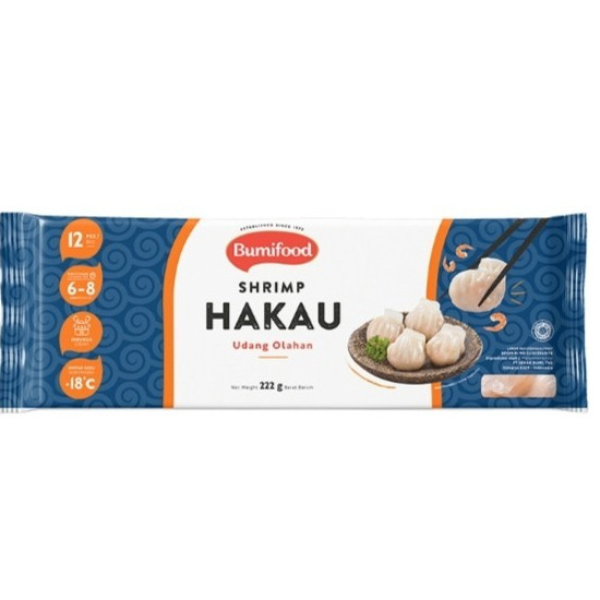 

Olahan Udang Bumifood Hakau Udang Kemasan 222 Gram