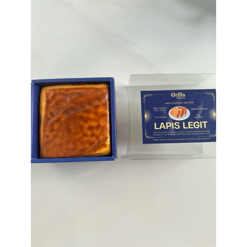 

Lapis Legit Premium Full Wisman Gluten Free Kuning Telur Omega 9x9