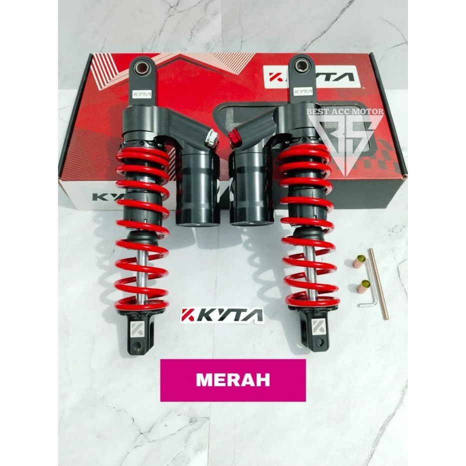 SHOCK BELAKANG KYTA/KYTACO 330MM SHOCK NMAX OLD ORIGINAL KYTA - Merah