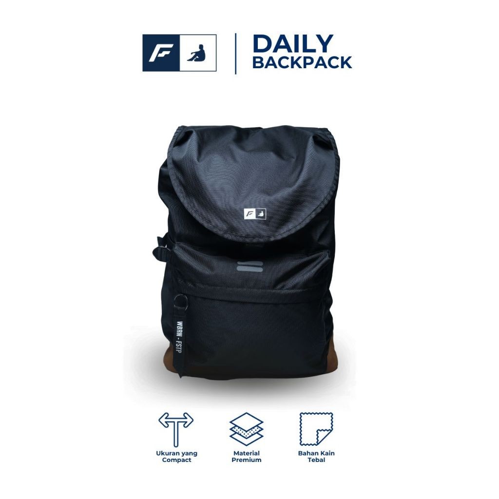 Footstep Footwear x Wellborn Ransel Punggung Pria Wanita Tas Pilgrim Backpack Eksklusif