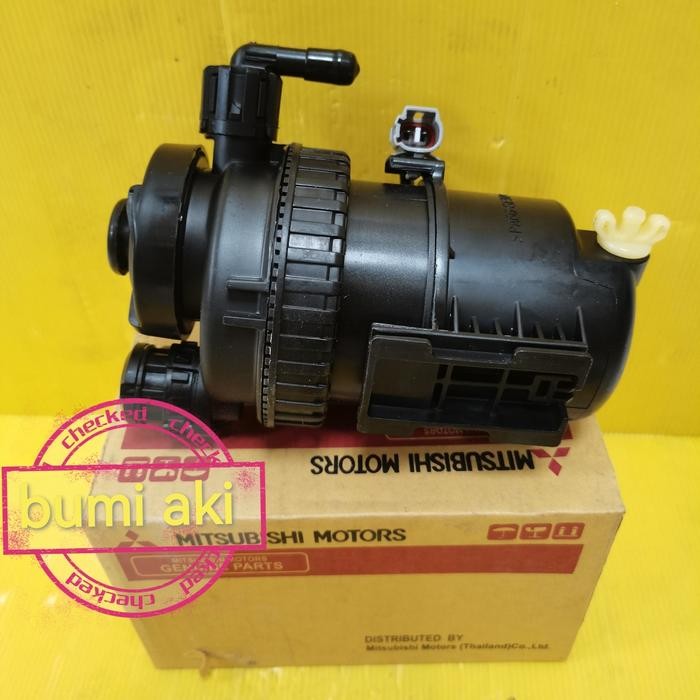 RUMAH POMPA SOLAR RUMAH FILTER SARUNGAN SOLAR ATAU FUEL FILTER ASSY MITSUBISHI ALL NEW TRITON KL3T 2