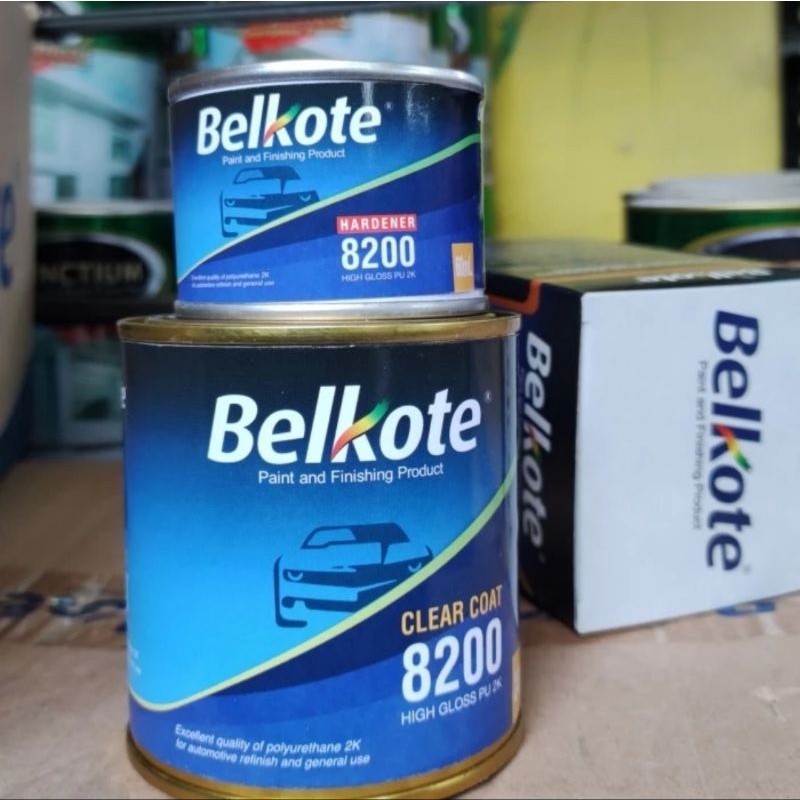 Clear Coat Belkote 8200 Glosy 250mlco