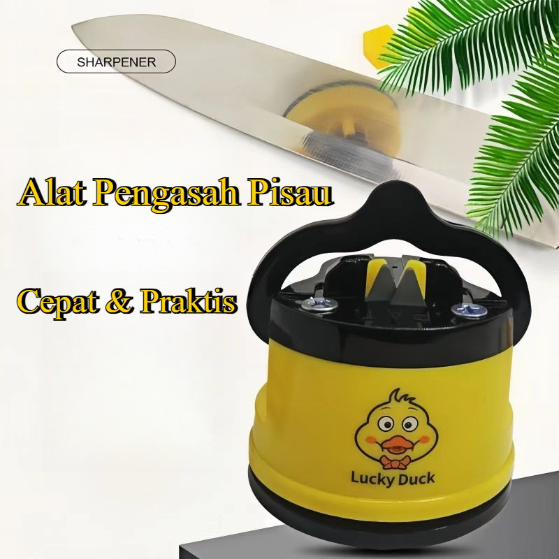 Knife Sharpener Alat Pengasah Pisau & Gunting Alat Asah Pisau Asah Pisau Stainless Asah Pisau Dapur