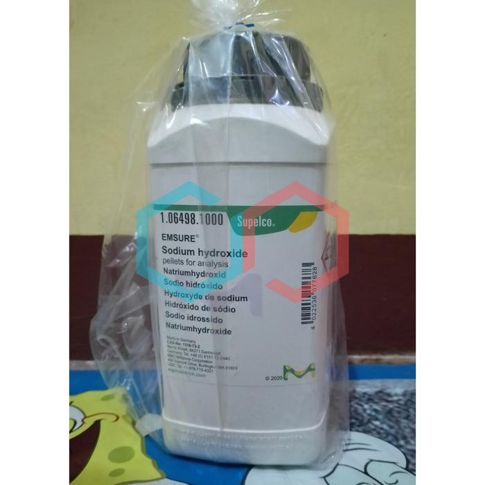 Merck Sodium Hydroxide 1Kg / Natrium Hidroksida / NaOH Merck 106498 SH05