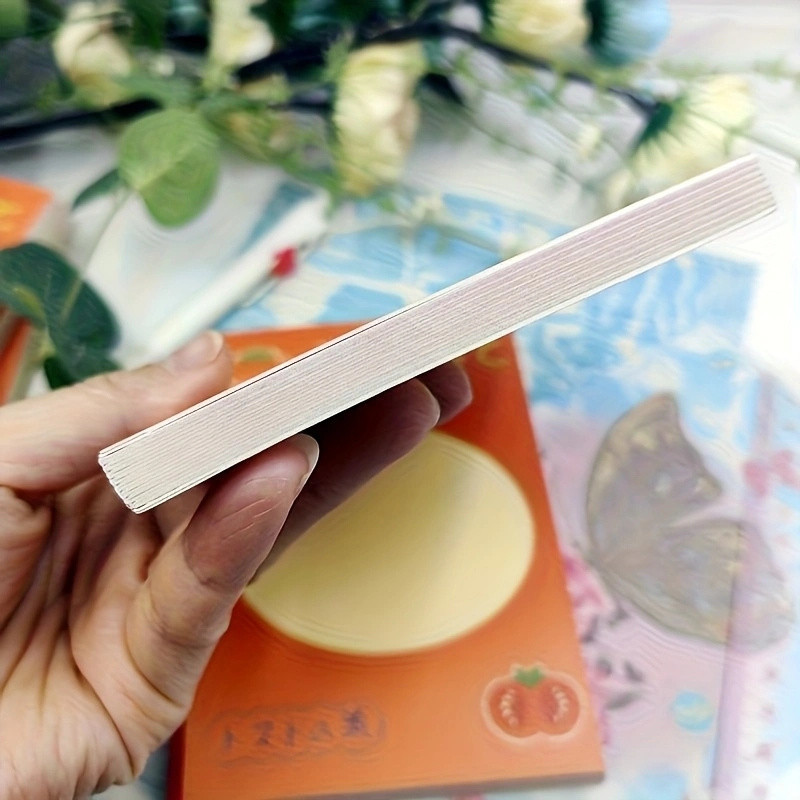 

64-Sheet Tomato-Themed Notebook Journal DIY Planner & Office Supply with Colorful Full-Page Pages Diary Scrapbooking & Writing