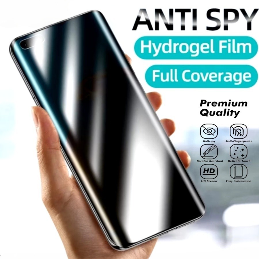 Anti Gores Hydrogel Film Anti Spy LENOVO A7000 PLUS A7700, A6010, P1 TURBO, K6 NOTE, K6 POWER HIDROG