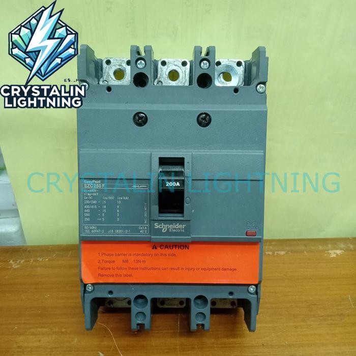 mccb Schneider ezc 3p 200a