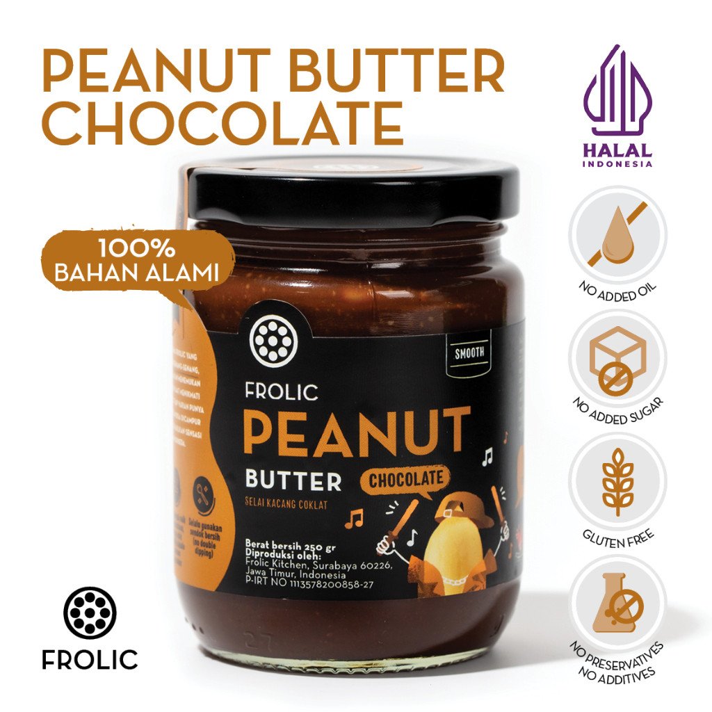 

FROLIC Peanut Butter Chocolate - Selai Kacang Cokelat