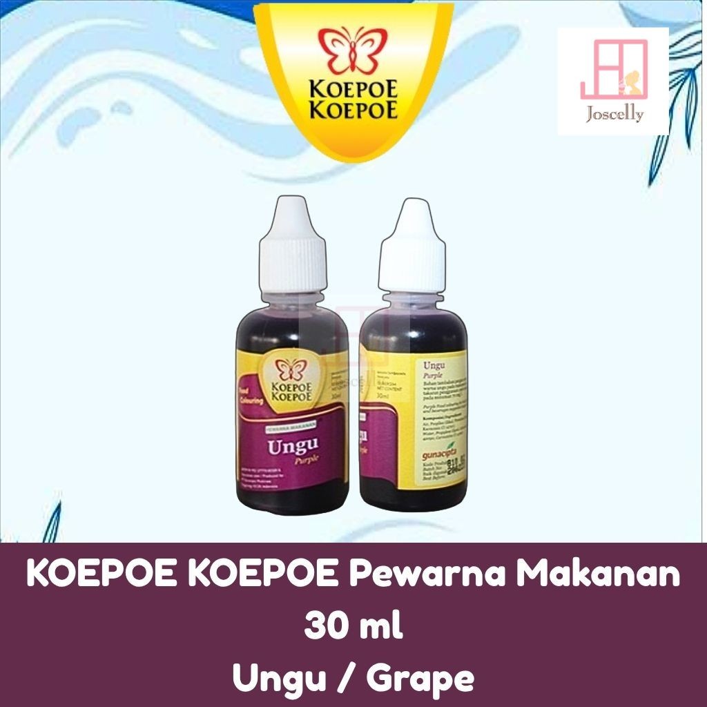 

JOSCELLY.ID KOEPOE KOEPOE Pewarna Makanan Grape
