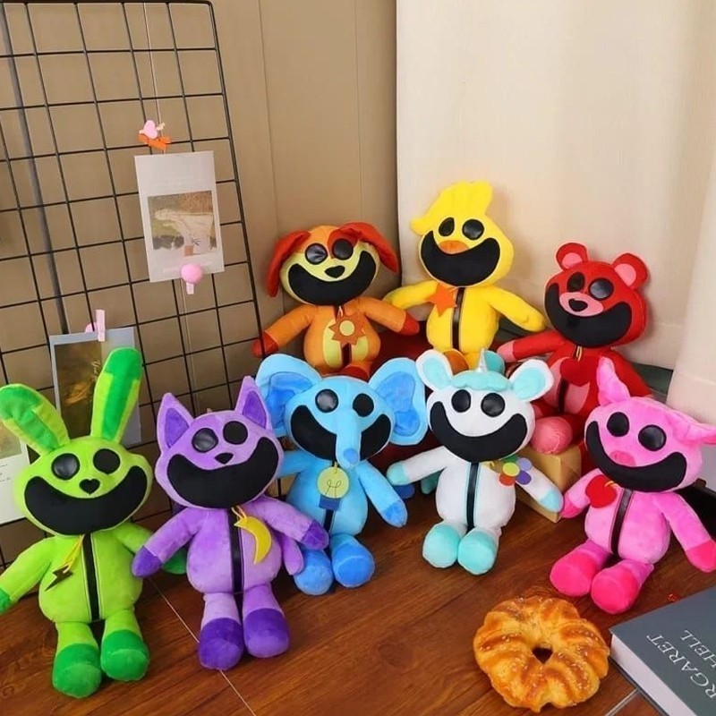 ready Besar Boneka Cat Nap Catnat Accion Doll Soft Toy/ChatNap Cartoon Game Monster Mainan/Ornamen M