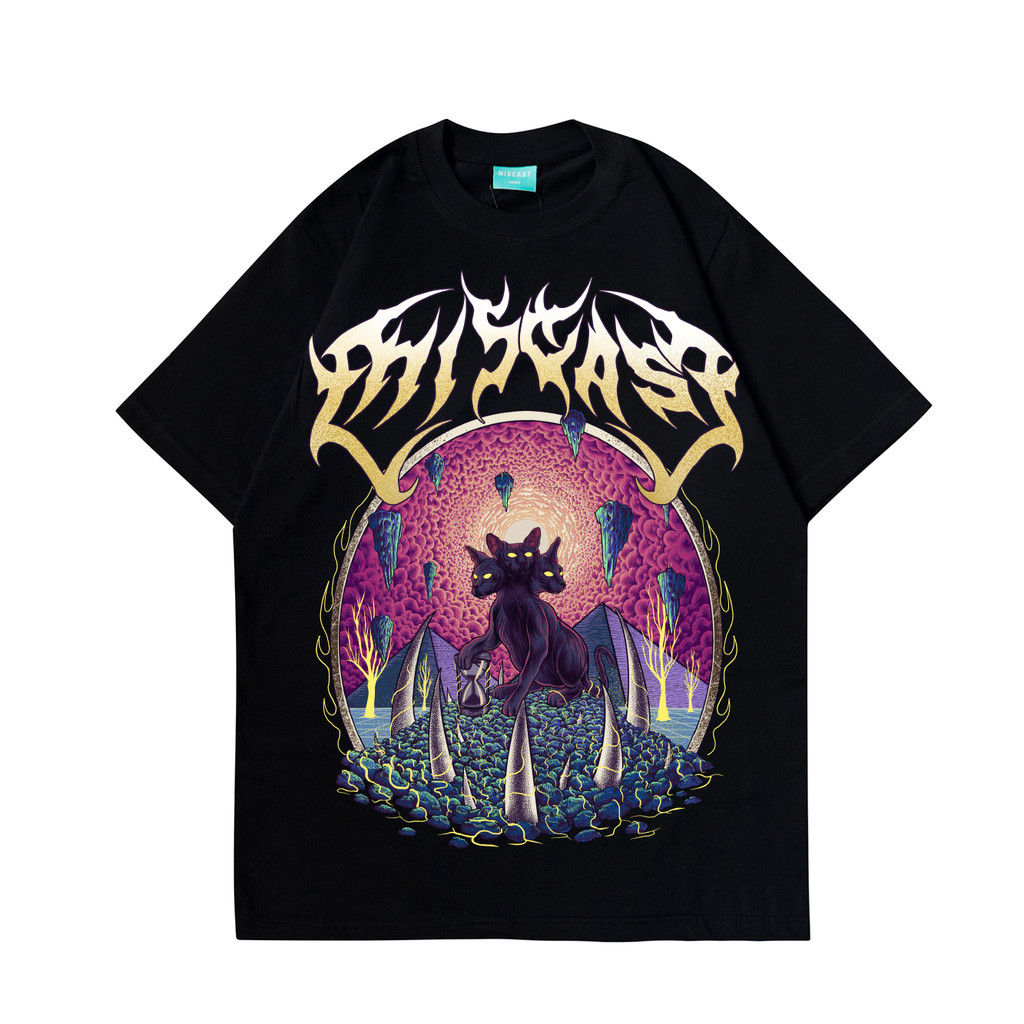Miscast - Oversized Kaos - Sphynx - Hitam