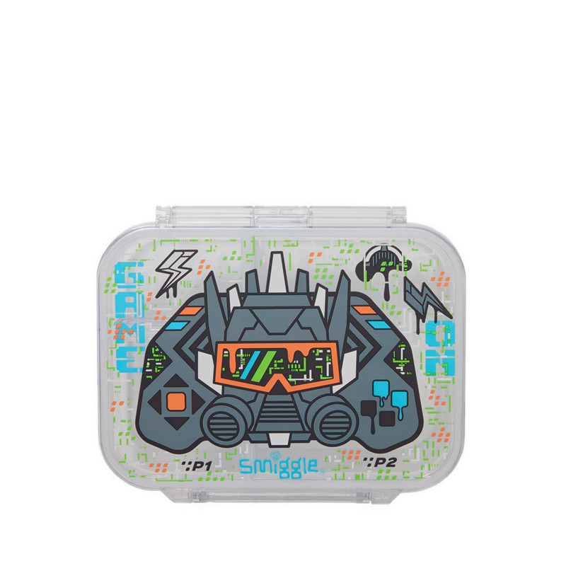Smiggle Trailblazer Small Bento Lunchbox - IGL457058GRY
