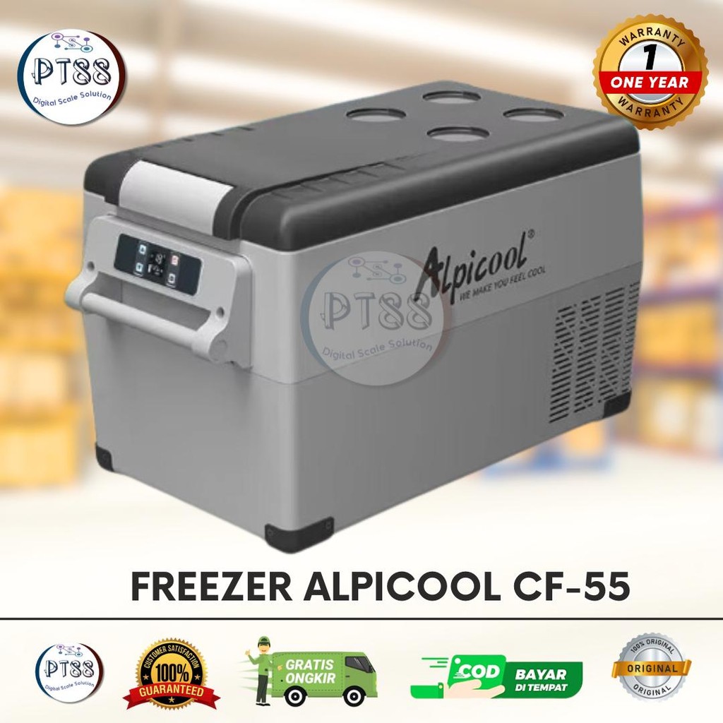 Freezer ALPICOOL CF55 / Kulkas Portable 55 liter / Mini freezer CF-55