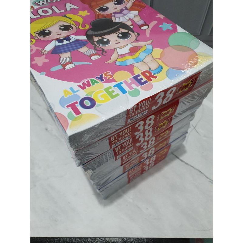 

[Whispers] (((BACA KETERANGAN BARANG!!!))) (10pc) buku tulis Murah gambar 38 Lembar