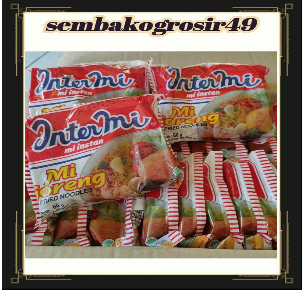 

SSG INTERMIE GORENG / INTERMI GORENG / INDOFOOD INTERMIE GORENG / MIE GORENG MURAH / MIE SG