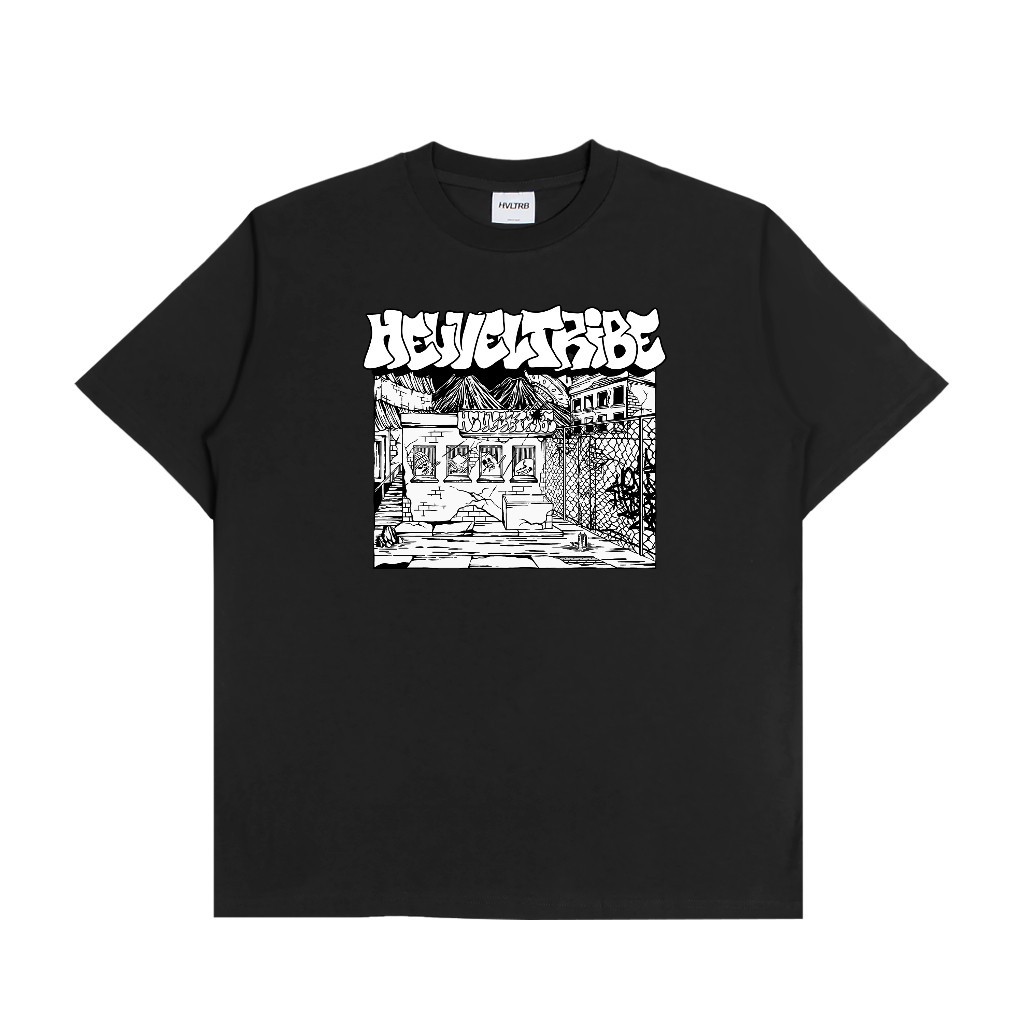 Kaos Suku Heuvel Kaos Hitam Enryu Kaos Prior Distro Pria TSH