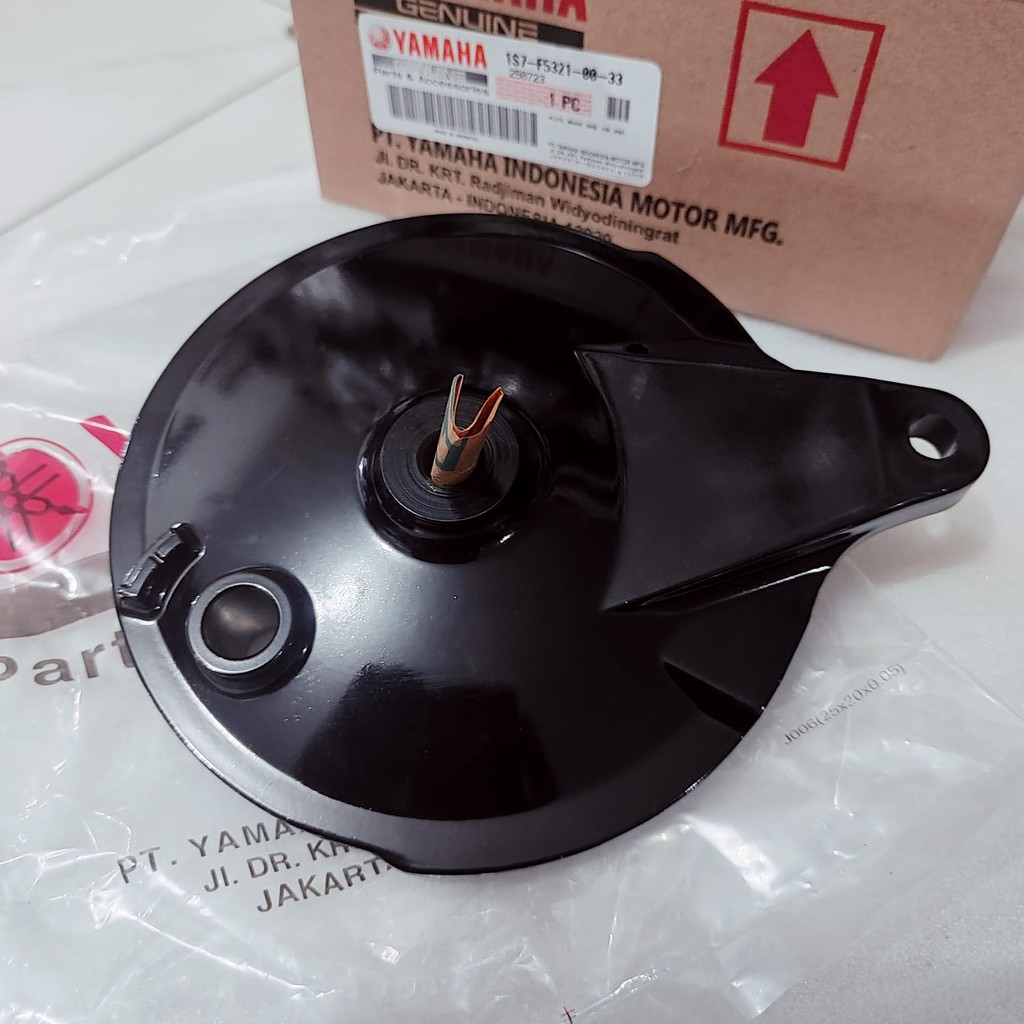 Panel tutup tromol belakang Jupiter Z Z1 Jupiter MX Vega R New ZR hitam Original 1S7-F5321-00-33