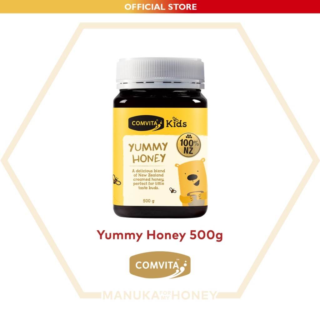 

Comvita Kids Yummy Honey 500g Madu Anak Asli 100% Murni Alami Original New Zealand 500 g