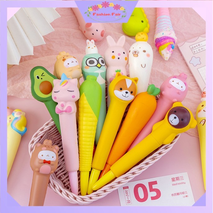 

Fashion Fair - S6265 Pena Gel Squishy / Pena Kartun Lucu Squishy / Ballpoint Gel Squishy / Ballpoint Squishy Lucu / Pulpen Squishy Lucu
