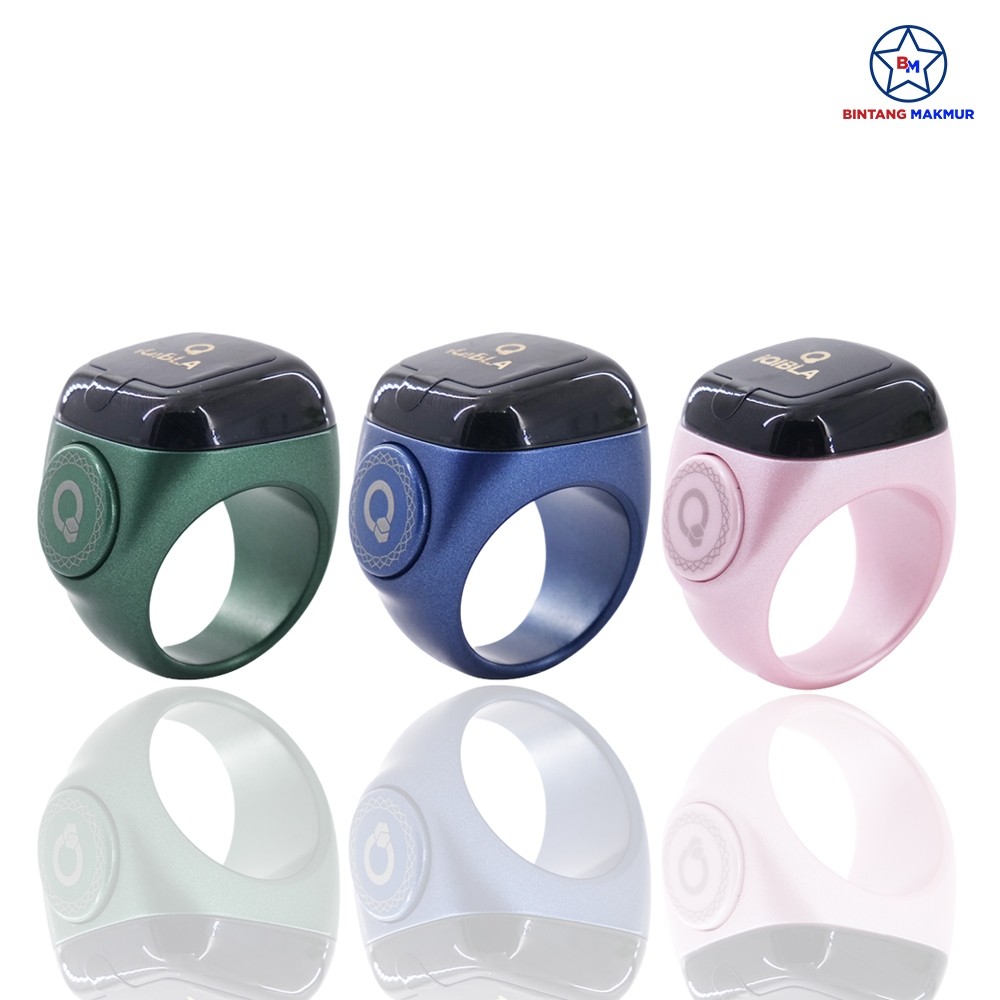 Tasbih Digital Zikir Lite Noor Smart Cincin Tasbih Oled Display Original