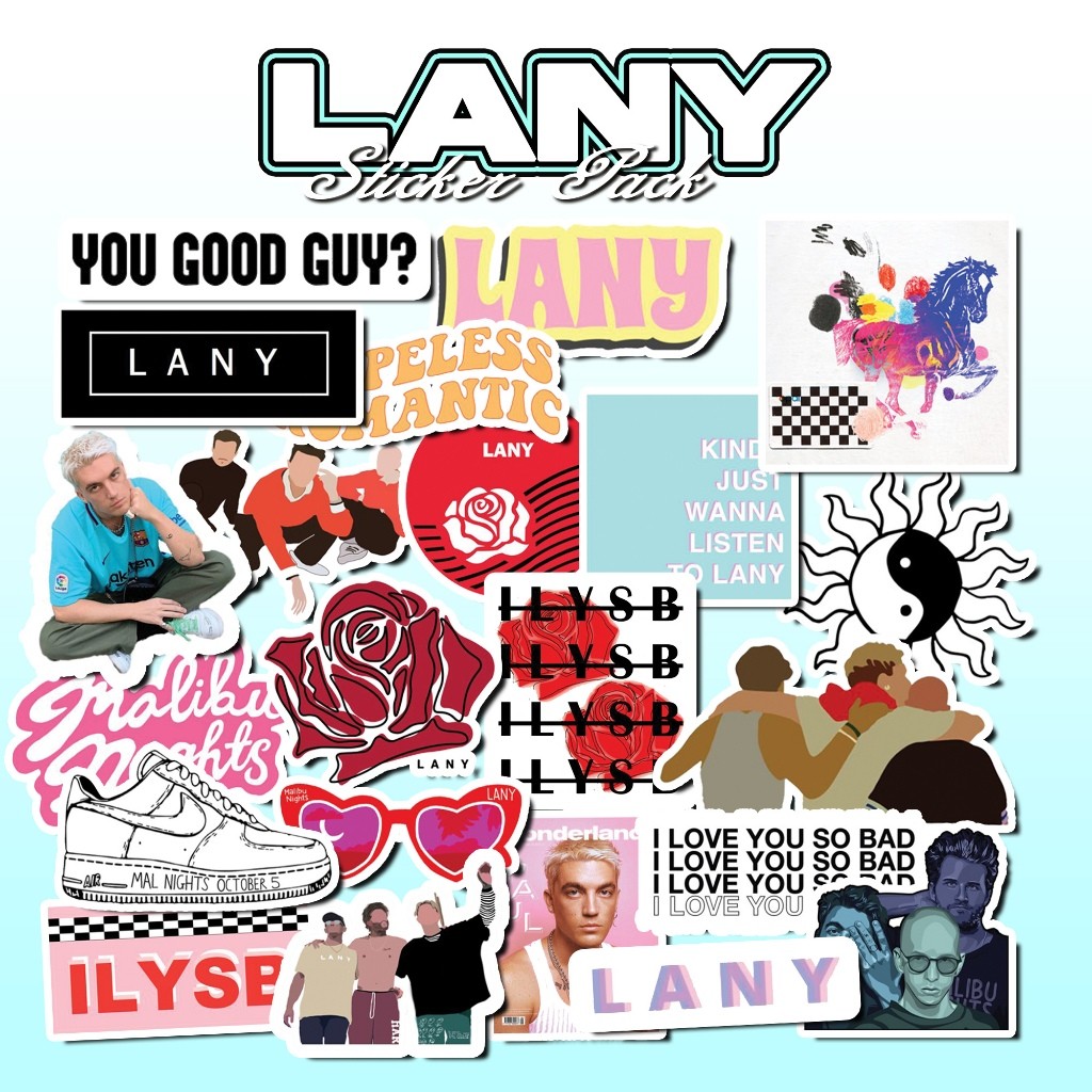 

Sticker Lany Aesthetic Sticker Laptop Sticker HP