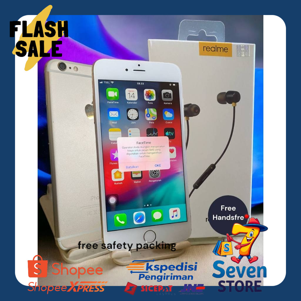 IP 6SPLUS / IP 6 PLUS WIFI / Cell WIFI LTE Second Murah