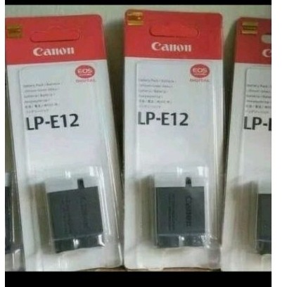 BATTERY For series EOS M / EOS-M, M  EOS M10 EOS M100 Eos kiss X 7 Baterai LP E12/LPE12CO