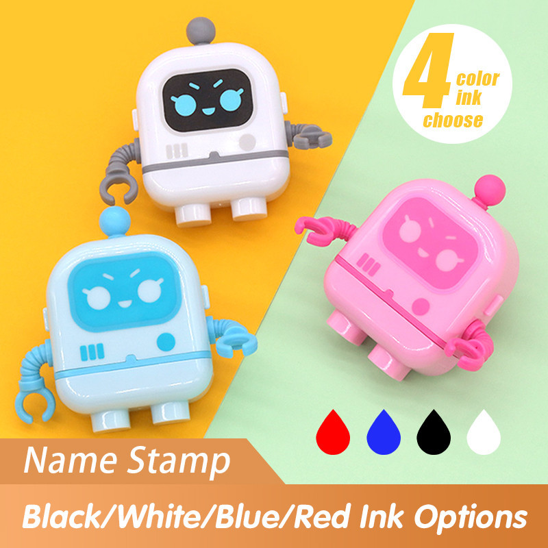 

Customized children's name stamp,personalized waterproof stamp for clothing,Men's and women's personalized ink pad stamps