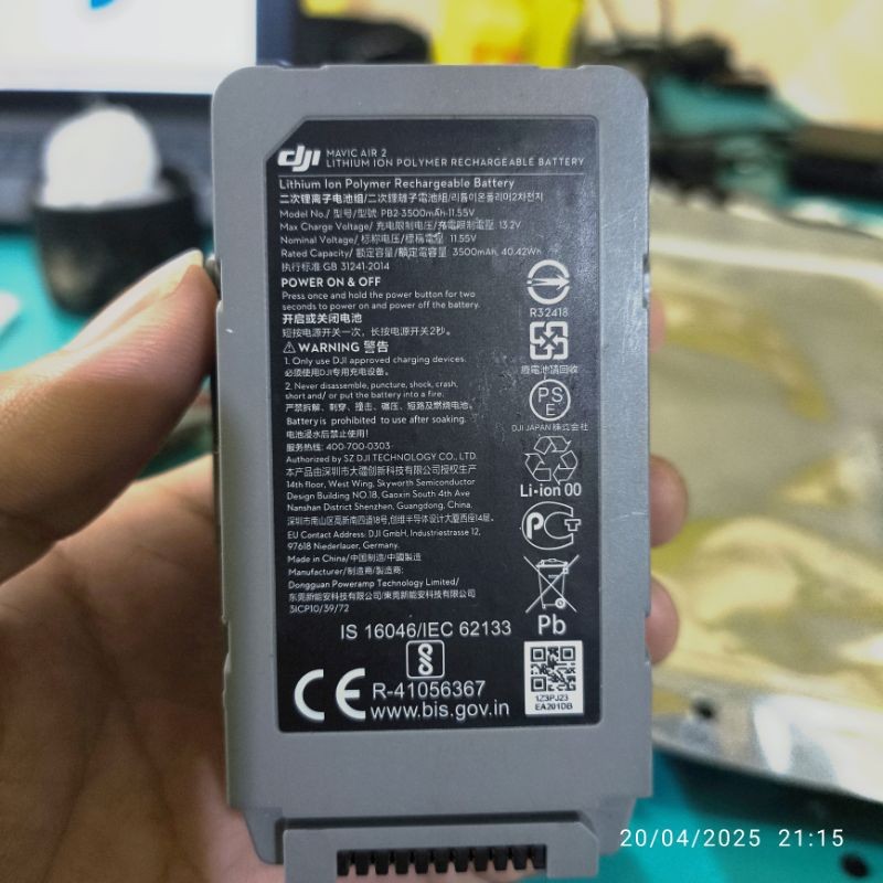 BATRAI MAVIC AIR 2 MAVIC AIR 2SCO