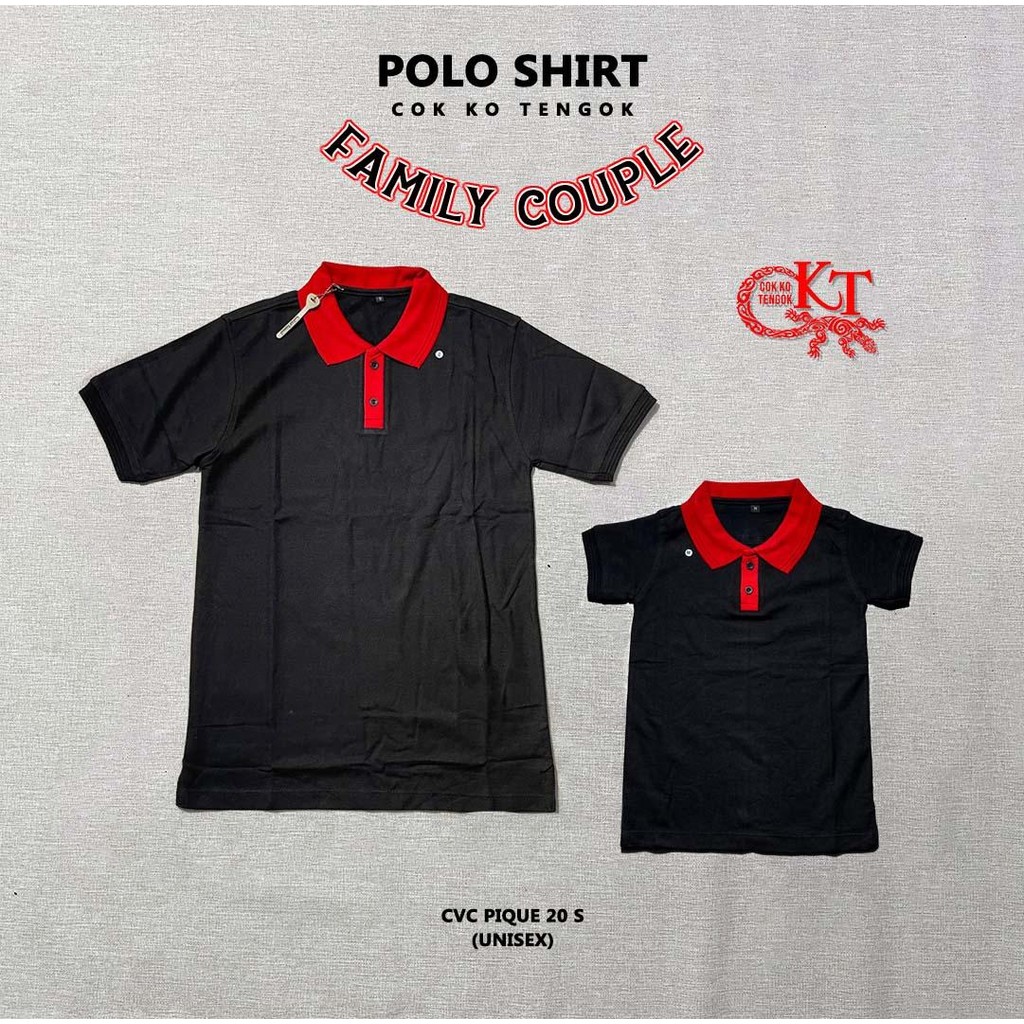 CKT Kaos Polo Batak Couple Pasangan/Keluarga  Premium Cok Ko Tengok
