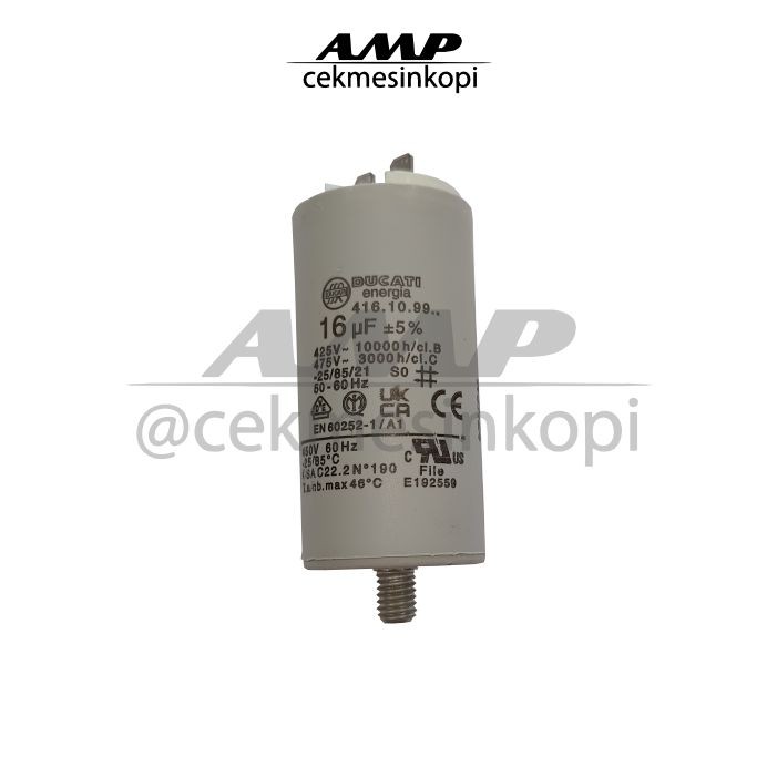 Kapasitor 16 µF Dinamo Grinder Kopi  Espresso