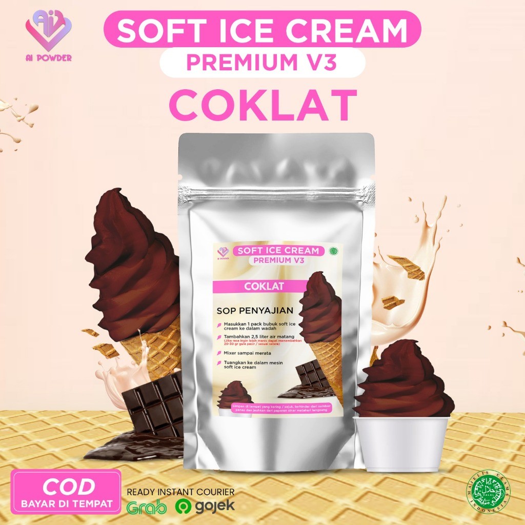

Coklat Bubuk Soft Ice Cream Premium V3 1Kg