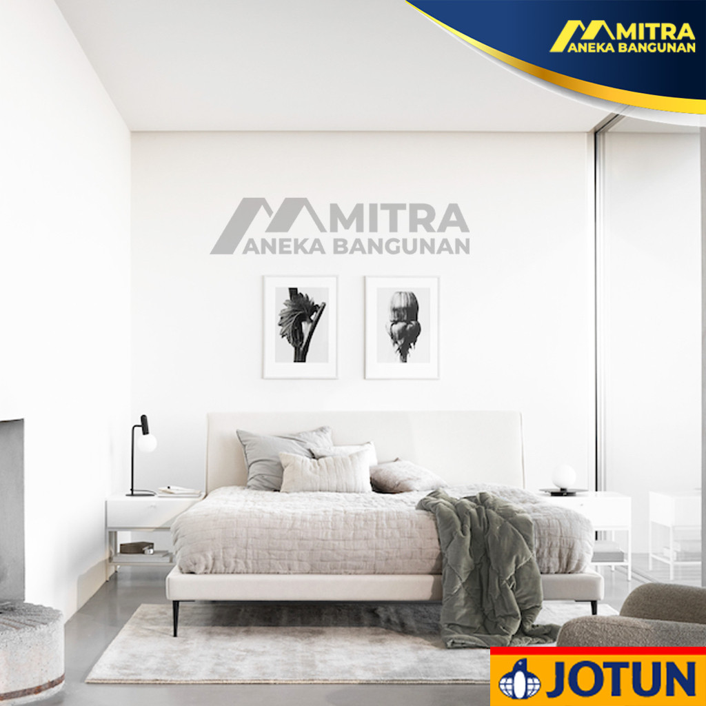 CAT TEMBOK INTERIOR EKSTERIOR JOTUN BRILLIANT WHITE / PUTIH CERAH