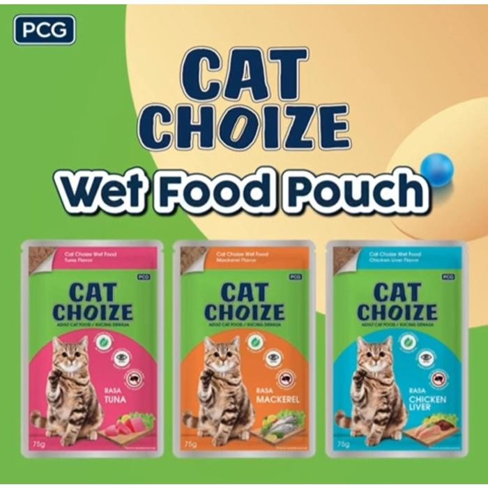 Cat Choize WET Food 75gr Makanan Kucing Basah / Cat Choize Cat Food