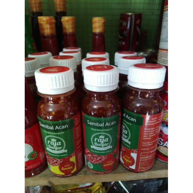 

Sambal Acan Raja Banjar limau, mangga, ramania, binjai - ARM