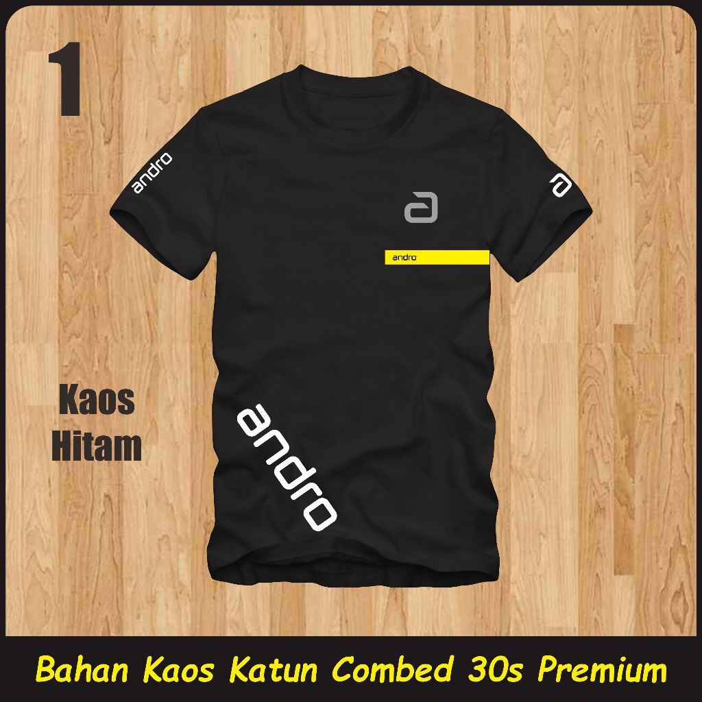 Kaos Pingpong Lokal Andro Tenis Meja Sport OlahragaCO
