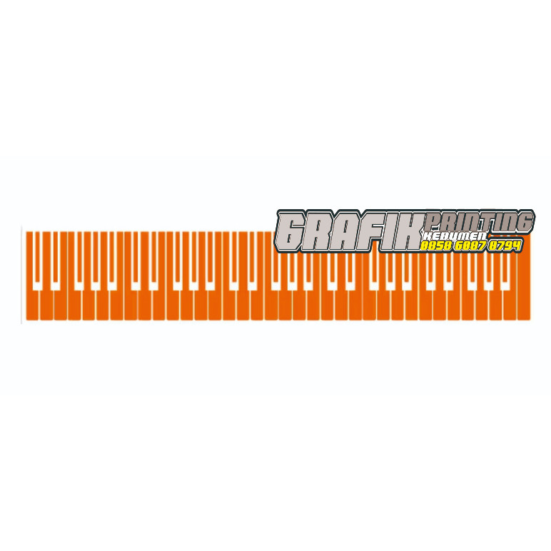 stiker tuts piano keyboard orgen polos yamaha korg roland technics dll.CO